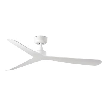 FARO 34194 - Ventilateur de plafond ROCKER M Ø 132 cm blanc avec télécommande incluse