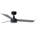 FARO 34285WT1S - Ventilateur de plafond LED à intensité variable CRUISER S LED/18W/230V 2700/3000/4000K Ø 106 cm gris/noir Wi‑Fi Tuya + télécommande