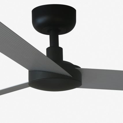 FARO 34286 - Ventilateur de plafond CRUISER L noir d. 132 cm + télécommande