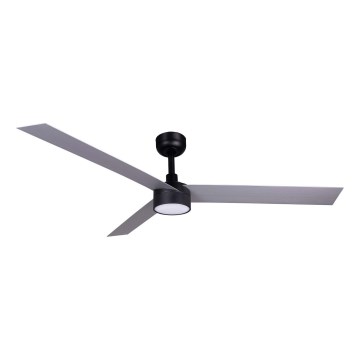 FARO 342871S - Ventilateur de plafond dimmable à LED CRUISER XL LED/18W/230V 2700/3000/4000K Ø 160 cm gris/noir + télécommande