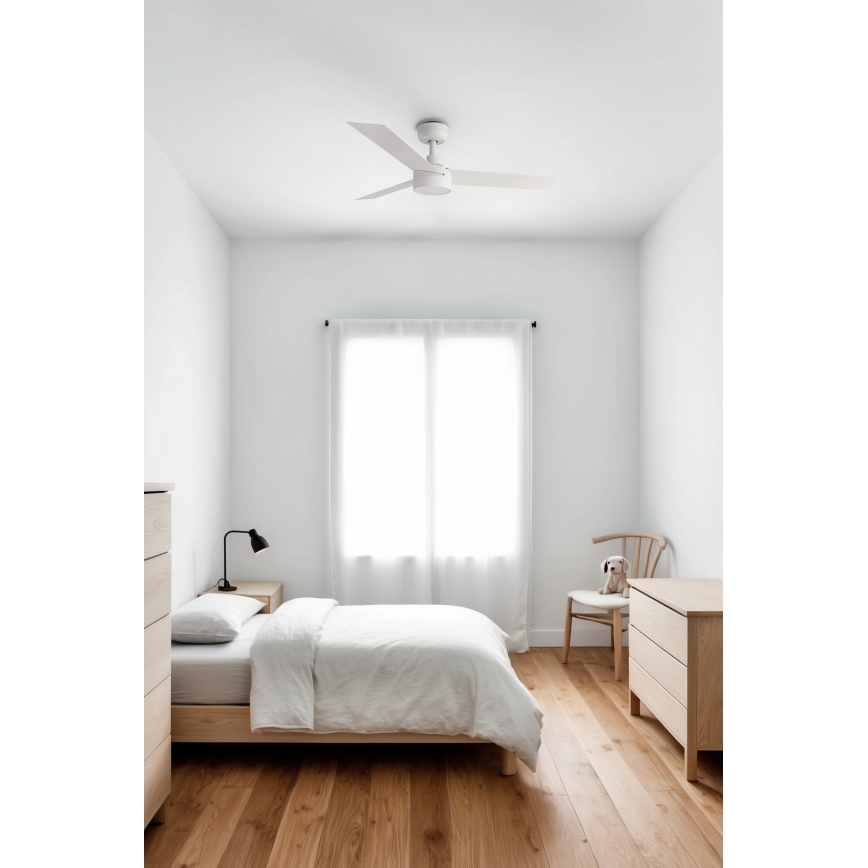 FARO 34288-1TW - Ventilateur dimmable CRUISER à LED/20W/230V Ø 106 cm 2700/3000/4000K + télécommande