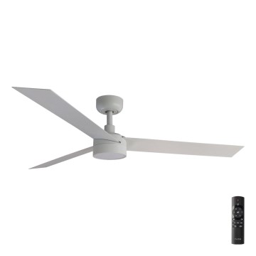 FARO 34290-1TW - ventilateur dimmable CRUISER LED/20W/230V 2700/3000/4000K Ø 132 cm blanc + télécommande