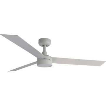 FARO 34290WT1S - Ventilateur de plafond LED dimmable CRUISER L LED/18 W/230 V 2700/3000/4000 K Ø 132 cm blanc Wi-Fi Tuya + télécommande