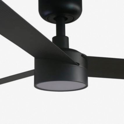 FARO 34291WT1S - ventilateur de plafond LED dimmable CRUISER L LED/18W/230V 2700/3000/4000K Ø 132 cm noir Wi-Fi Tuya + télécommande