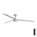 FARO 34292-1TW - Ventilateur CRUISER dimmable LED/20W/230V 2700/3000/4000K, Ø 160 cm, blanc + télécommande