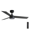 FARO 34296-1TW - ventilateur de plafond LED dimmable RUDDER S LED/18W/230V 2700/3000/4000K Ø 106 cm noir + télécommande