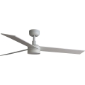 FARO 34297WT1S - Ventilateur de plafond dimmable RUDDER L LED/18W/230V 2700/3000/4000K Ø 132 cm beige/blanc Wi-Fi Tuya + télécommande