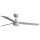 FARO 34297WT1S - Ventilateur de plafond dimmable RUDDER L LED/18W/230V 2700/3000/4000K Ø 132 cm beige/blanc Wi-Fi Tuya + télécommande