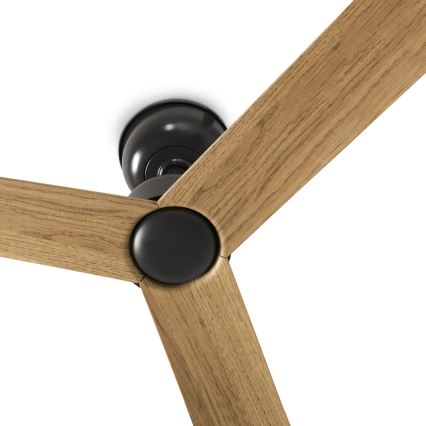 FARO 34371 - Ventilateur de plafond MARINE M Ø 125 cm marron/noir IP44 + télécommande