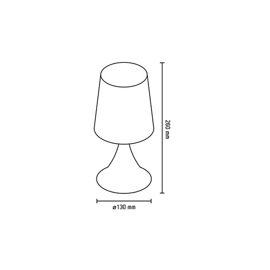 FARO 54003 - lampe de table SIRA 1xE14/20W/230V blanc