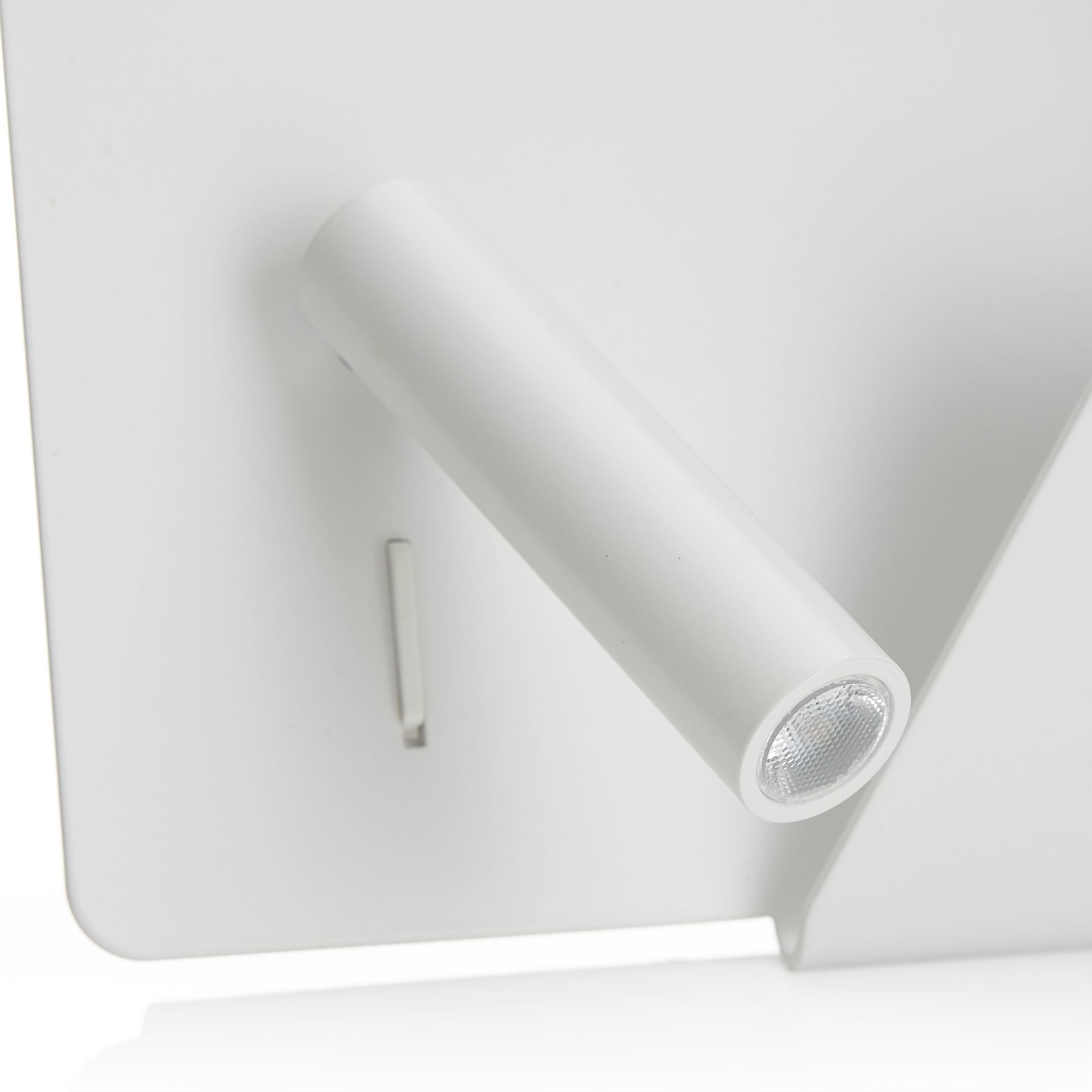 Faro Barcelona SUAU Wandleuchte – USB LED 3W, 3000K Warmweiß | Rechtsstrahlend, Weiß