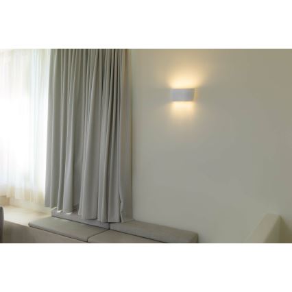 FARO 63430 - Applique murale KAPPU 2xE14/7W/230V 16,8x30 cm blanc