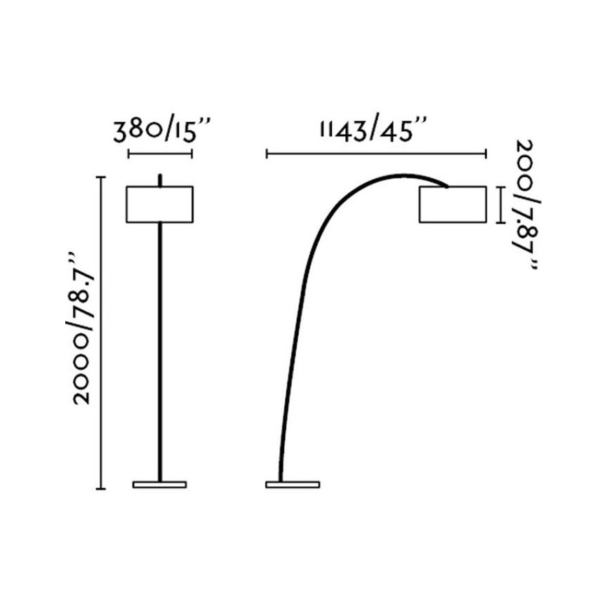 Faro 68462 - Lampadaire PAPUA 1xE27/60W/230V
