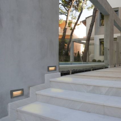 FARO 70147 - Luminaire encastré d'extérieur SEDNA-2 LED/3W/230V IP65