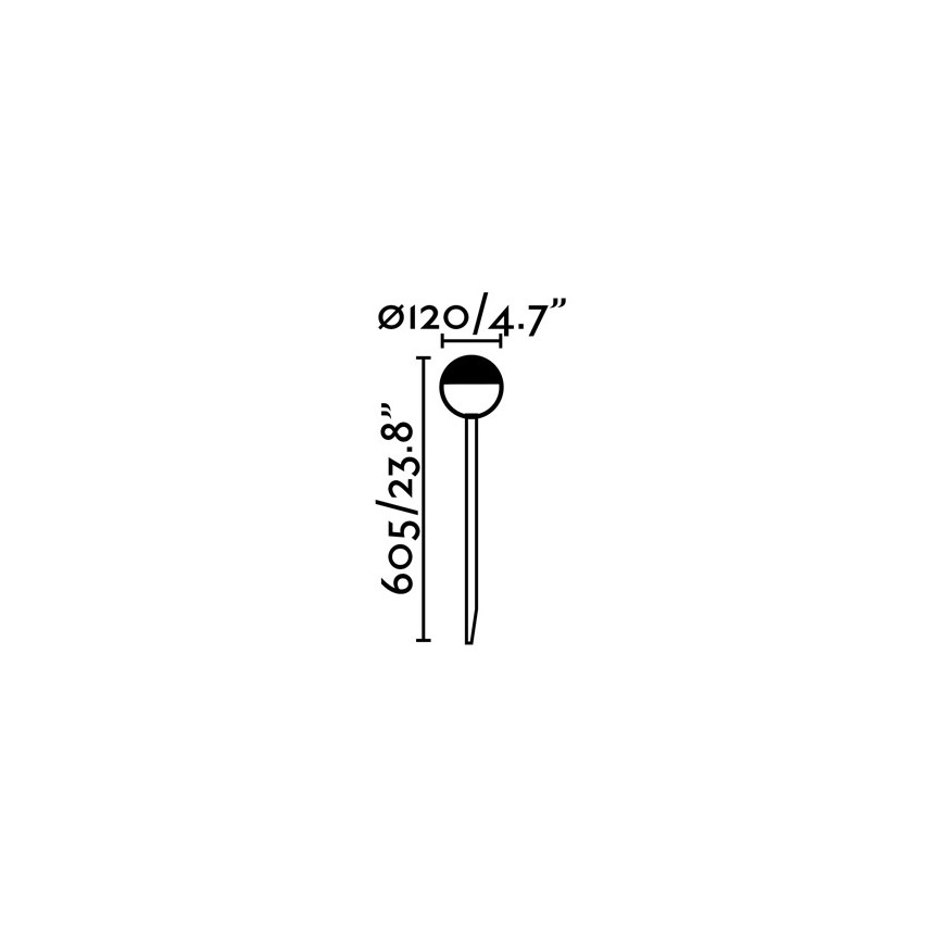 FARO 70245 - Lampe d'extérieur LED PICCOLA LED/8W/230V IP65