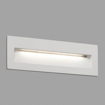 FARO 70271 - Luminaire encastré d'extérieur NAT LED/8W/230V IP65, blanc