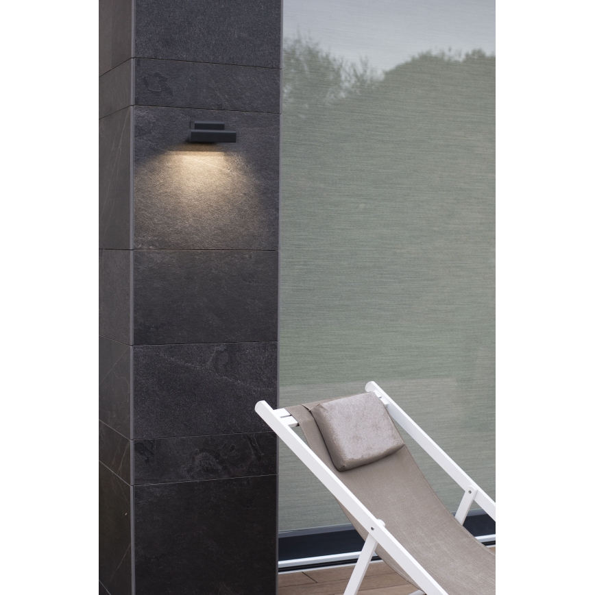 FARO 70294 - Applique murale extérieure LED BALIC LED/8W/230V 3000/4000/6500K IP65 noire