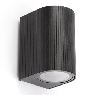 FARO 70322 - Applique murale extérieure ESTELA 1xGU10/5W/230V IP65 noire