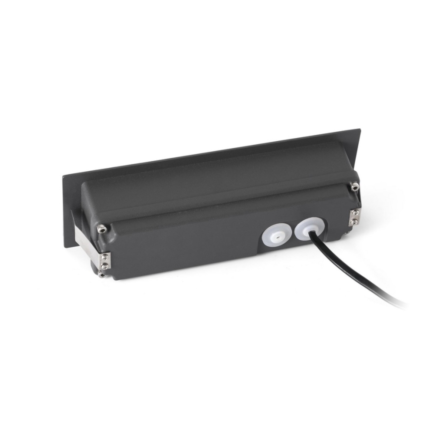 FARO 70638 - Luminaire encastré LED d'extérieur NAT, 8 W, 230 V, IP65, noir