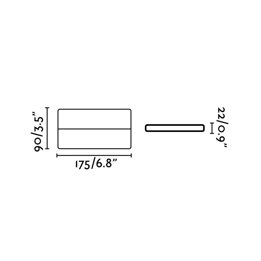 FARO 70645 - Applique murale LED d'extérieur ADAY-1 LED/6W/230V IP54