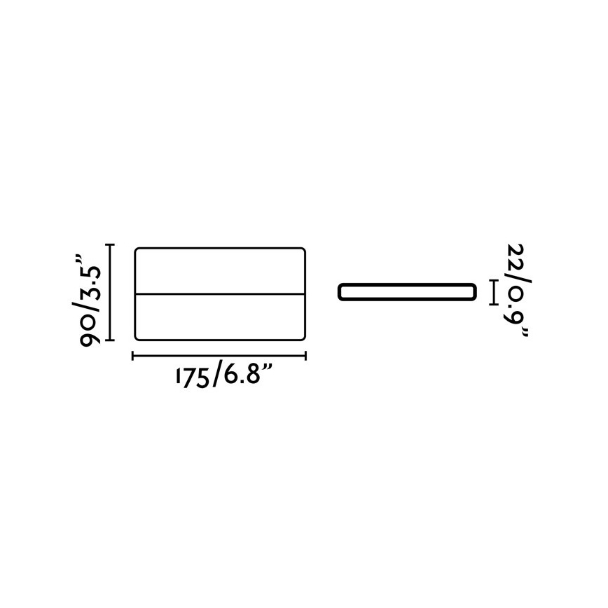 FARO 70647 - Applique murale LED d'extérieur ADAY-2 LED/12W/230V IP54