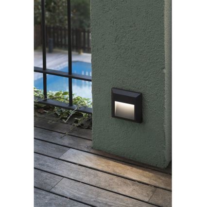 FARO 70655 - Applique murale LED extérieure GRANT-C LED/1W/230V IP65