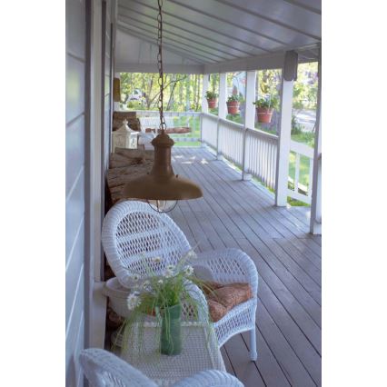 FARO 71143 - Suspension extérieure ESTORIL 1xE27/60W/230V