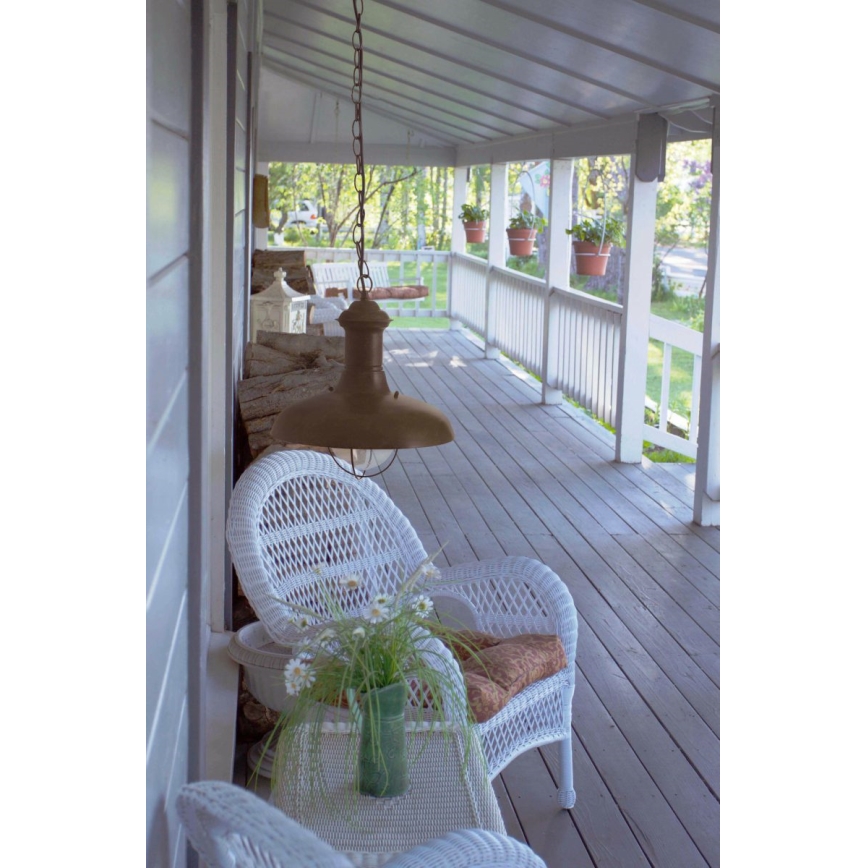 FARO 71143 - Suspension extérieure ESTORIL 1xE27/60W/230V