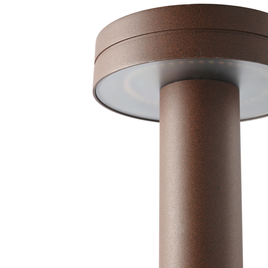 FARO 71949 - Lampe extérieure ESPOT LED/9W/230V 2200/2700/3200/4000K IK07 IP65 60 cm marron
