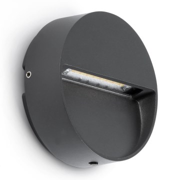 FARO 71960 - Luminaire d'escalier LED DUNE LED/3W/230V 2200/2700/3200/4000K IP65 anthracite rond