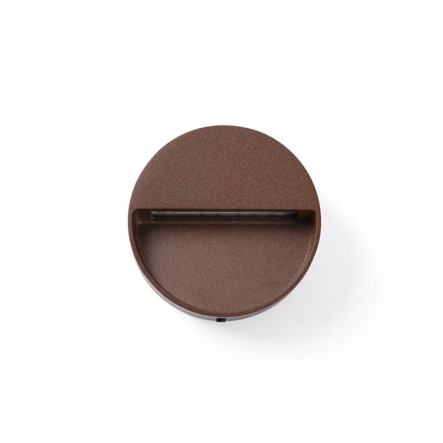 FARO 71962 - Luminaire d'escalier DUNE LED/3W/230V 2200/2700/3200/4000K IP65 rond marron