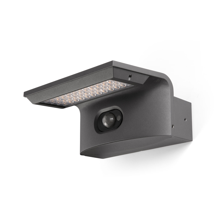 FARO 74456 - Applique murale solaire LED avec détecteur LUMA LED/5W/3,7/230V IP65 anthracite