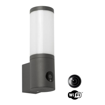 FARO 75701 - Applique murale LED extérieur avec caméra ORWEL LED/9W/230V IP54