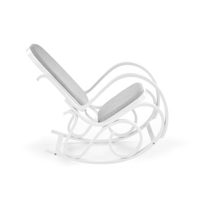 Fauteuil à bascule MAX BIS 95x52 cm gris