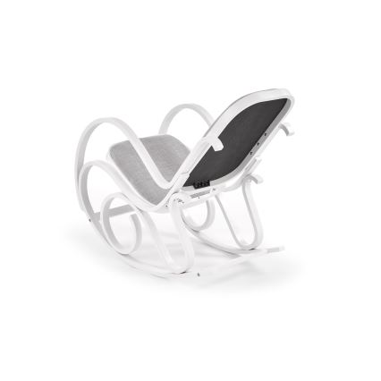 Fauteuil à bascule MAX BIS 95x52 cm gris