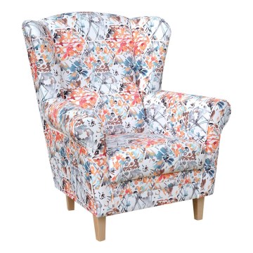 Fauteuil à oreilles GALA coloré