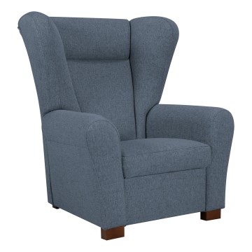 Fauteuil à oreilles VIVA bleu