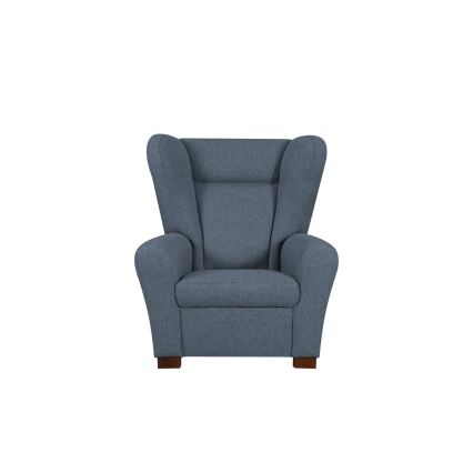 Fauteuil à oreilles VIVA bleu