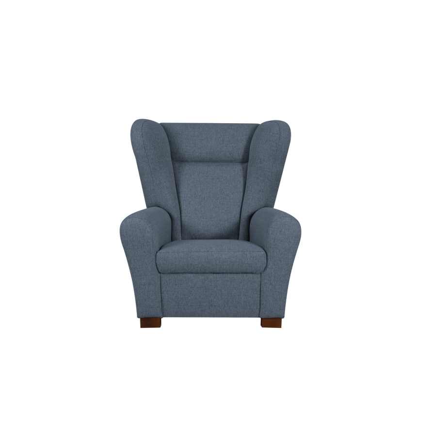 Fauteuil à oreilles VIVA bleu