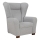 Fauteuil à oreilles VIVA gris