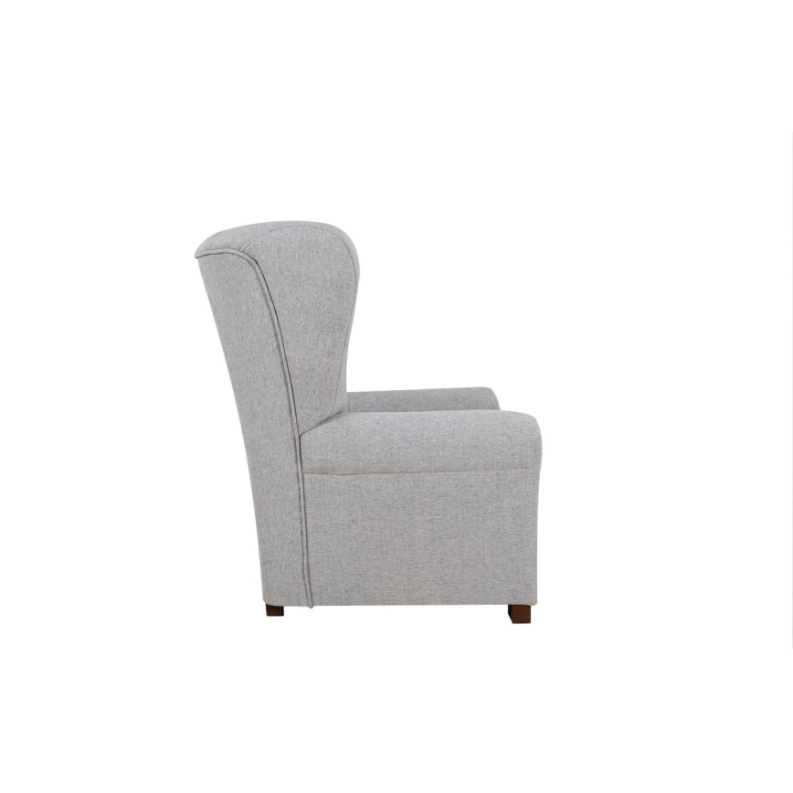 Fauteuil à oreilles VIVA gris