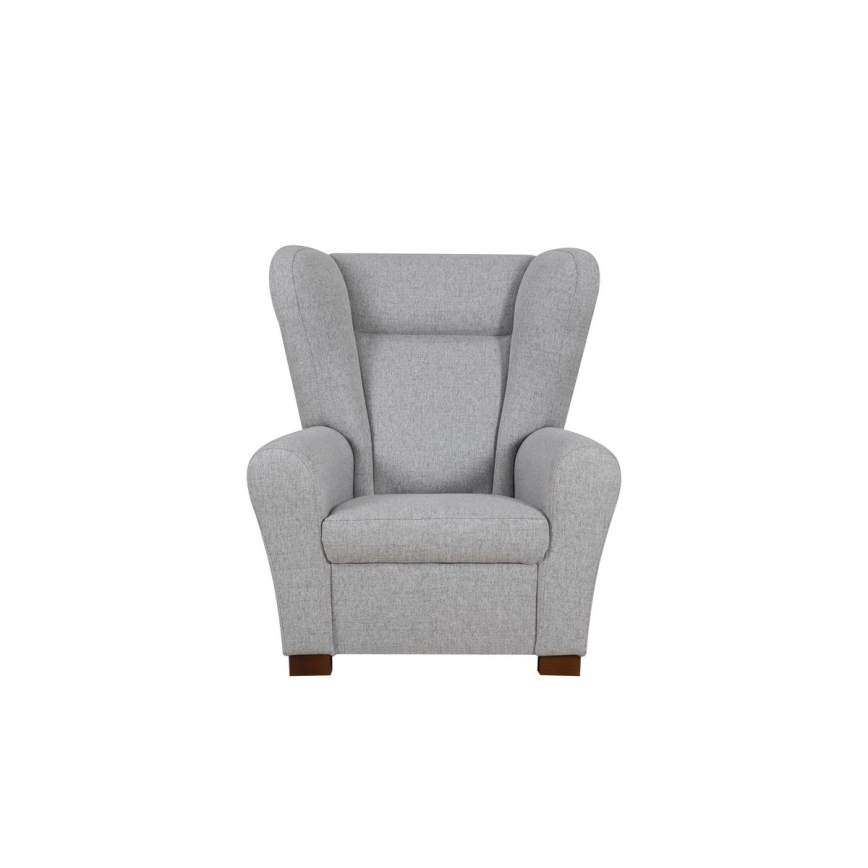 Fauteuil à oreilles VIVA gris