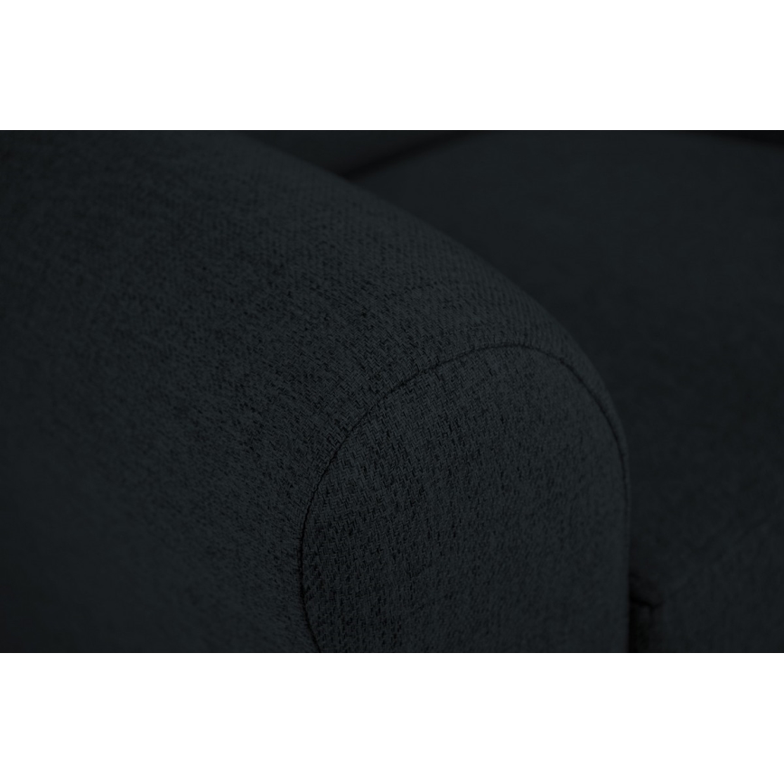 Fauteuil à oreilles VIVA noir