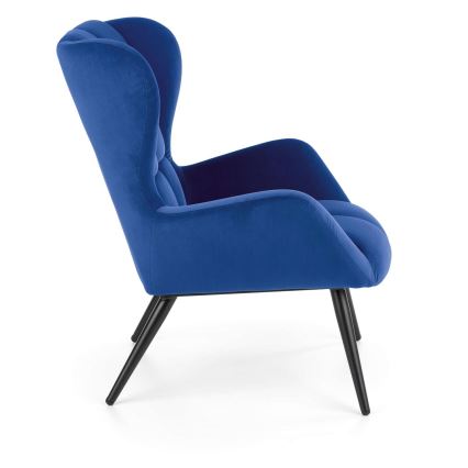 Fauteuil CHATEU bleu foncé