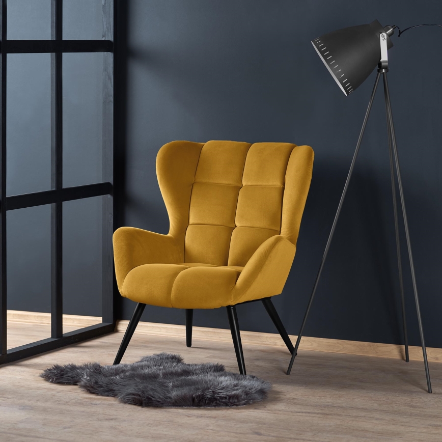 Fauteuil CHATEU jaune