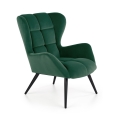 Fauteuil CHATEU vert foncé