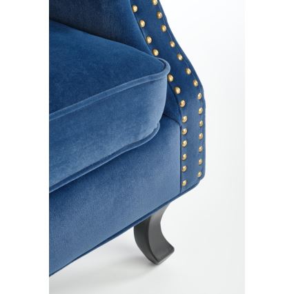 Fauteuil CLARUS bleu foncé