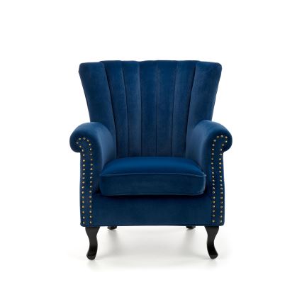 Fauteuil CLARUS bleu foncé