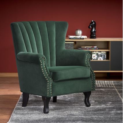 Fauteuil CLARUS vert foncé