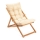 Fauteuil de jardin 59 x 44 cm en hêtre